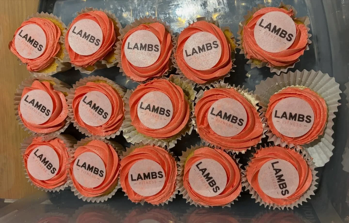 Delighted to have catered for @lambs_fitness Christmas Party last night! 

Some first time baking attempts (dairy milk Xmas tree) and they went down a storm! 😋

Thanks @ediblecaketoppersuk for supplying the branded cupcake toppers!!!