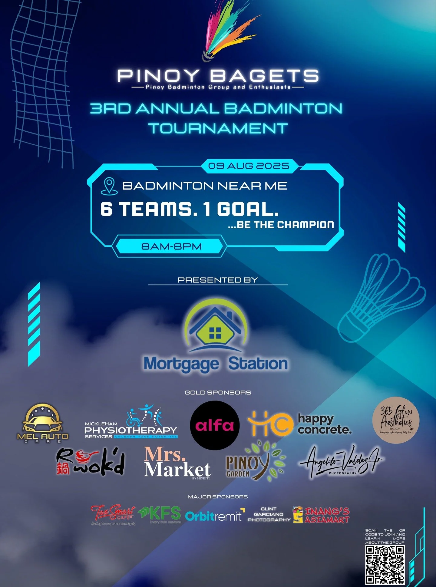 🏸 Skincare + badminton? Yes please!

We&rsquo;re pumped to be sponsoring the Pinoy Bagets 3rd Annual Badminton Tournament this Aug 9, 8AM&ndash;8PM 🎉

💆&zwj;♀️ FREE skin analysis
🧴 Our 365 Glow Edit skincare range
💬 Skin chats, samples &amp; goo