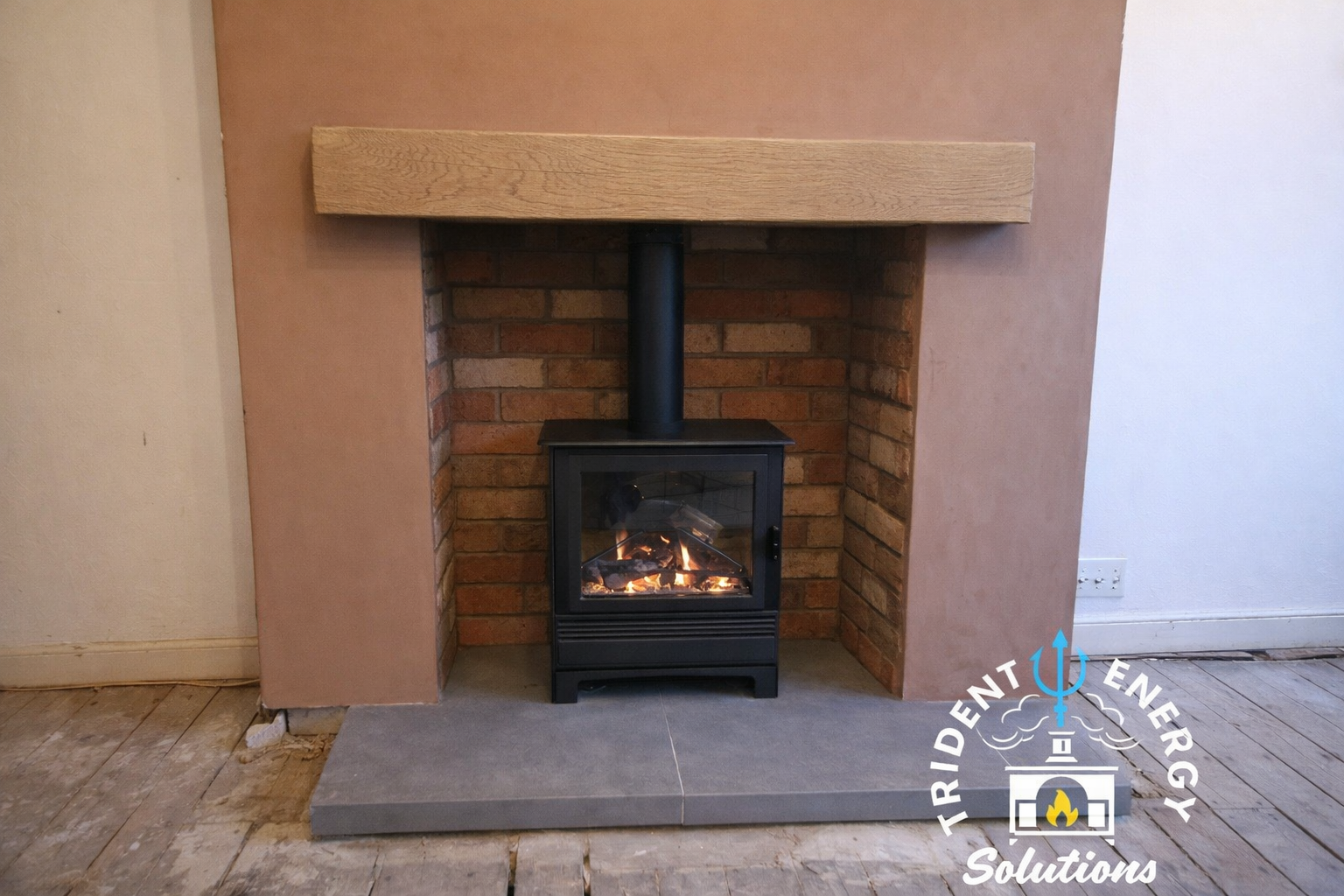 A Stylish &amp; Safe New Stove Installation