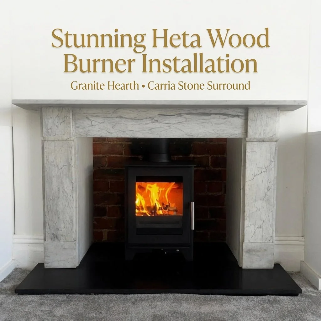 Stunning Heta Wood Burner Installation Complete in the North East