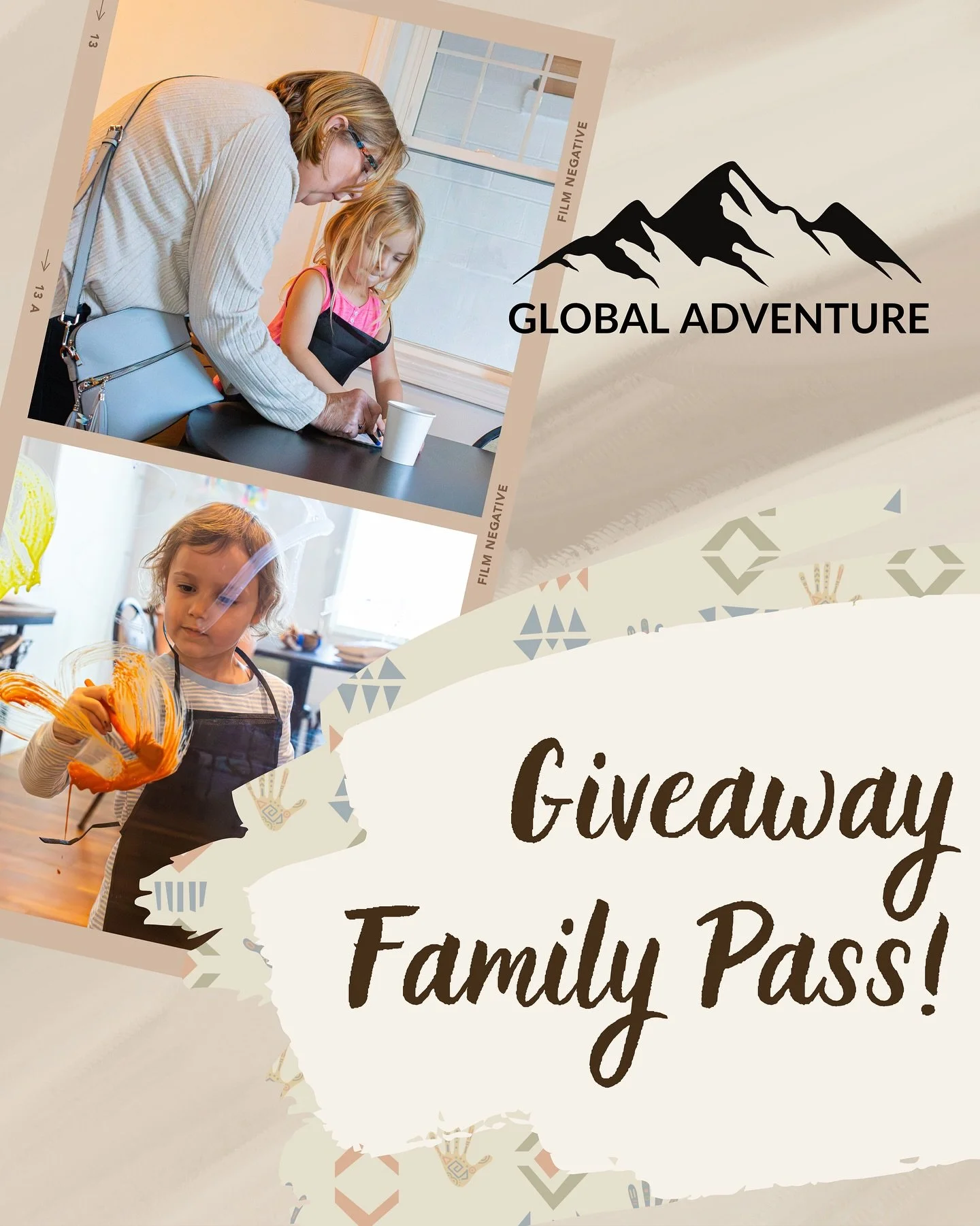 🎉 GIVEAWAY TIME! 🎉
We&rsquo;re celebrating ONE whole week of being open at the GO Center for Global Adventure &mdash; and we want to celebrate with YOU! 

We&rsquo;re giving away ONE FREE Family Pass Membership to Global Adventure &mdash; a $159 va