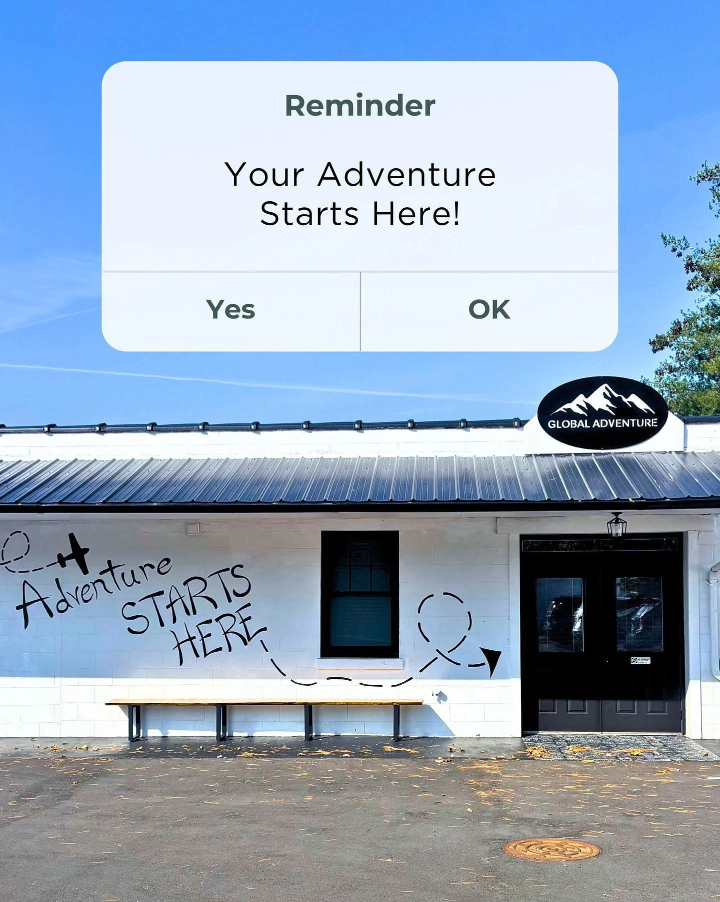 ‼️Reminder: Your adventure starts here at Global Adventure! 🌍 Come explore and experience something new with the whole family! We&rsquo;re open tonight from 4&ndash;8 PM and Saturday from 10&ndash;3 PM. 

🎟️ Get your tickets online at https://www.g