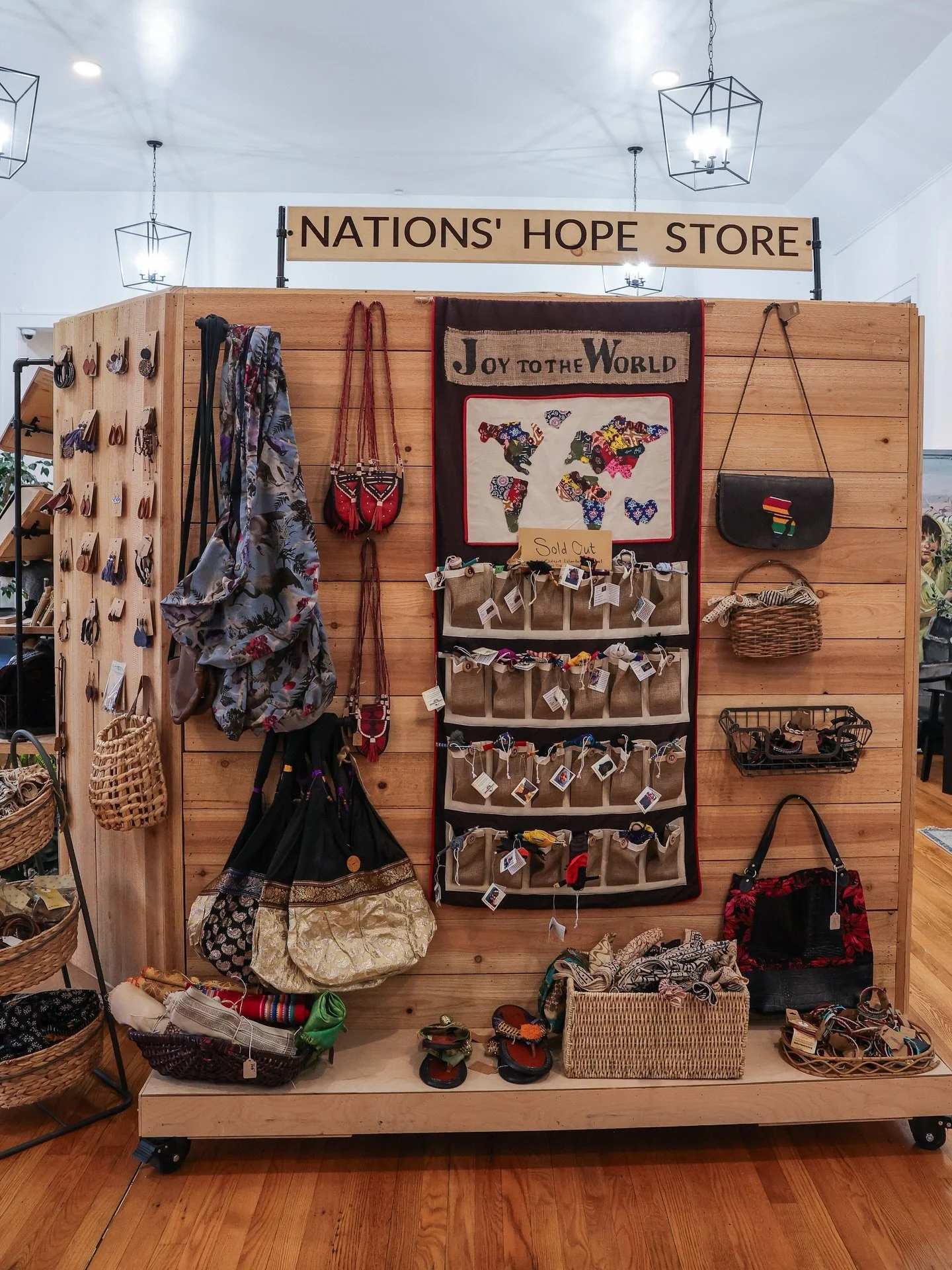 🌍Notice some unique and cultural pieces around the caf&eacute;? 
Those special, handcrafted pieces you&rsquo;re seeing are from The Nations&rsquo; Hope Store, available for purchase right here within the cafe!

Each item is made by a skilled Sisterh