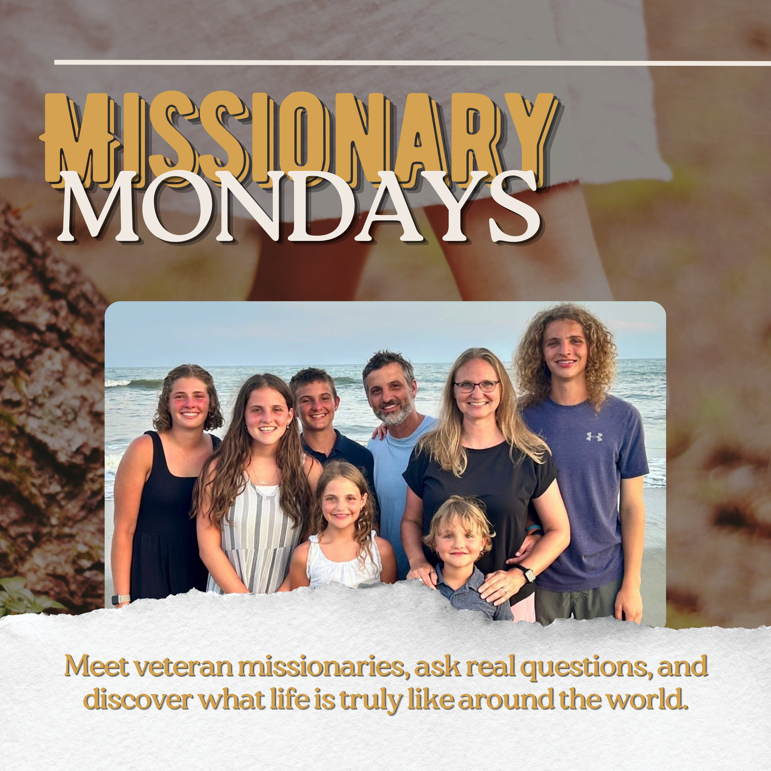 Missionary Mondays with Aaron and Faith Dowdy Central Asia, Roanoke’s Friendship House- international ministry, and Scotland.