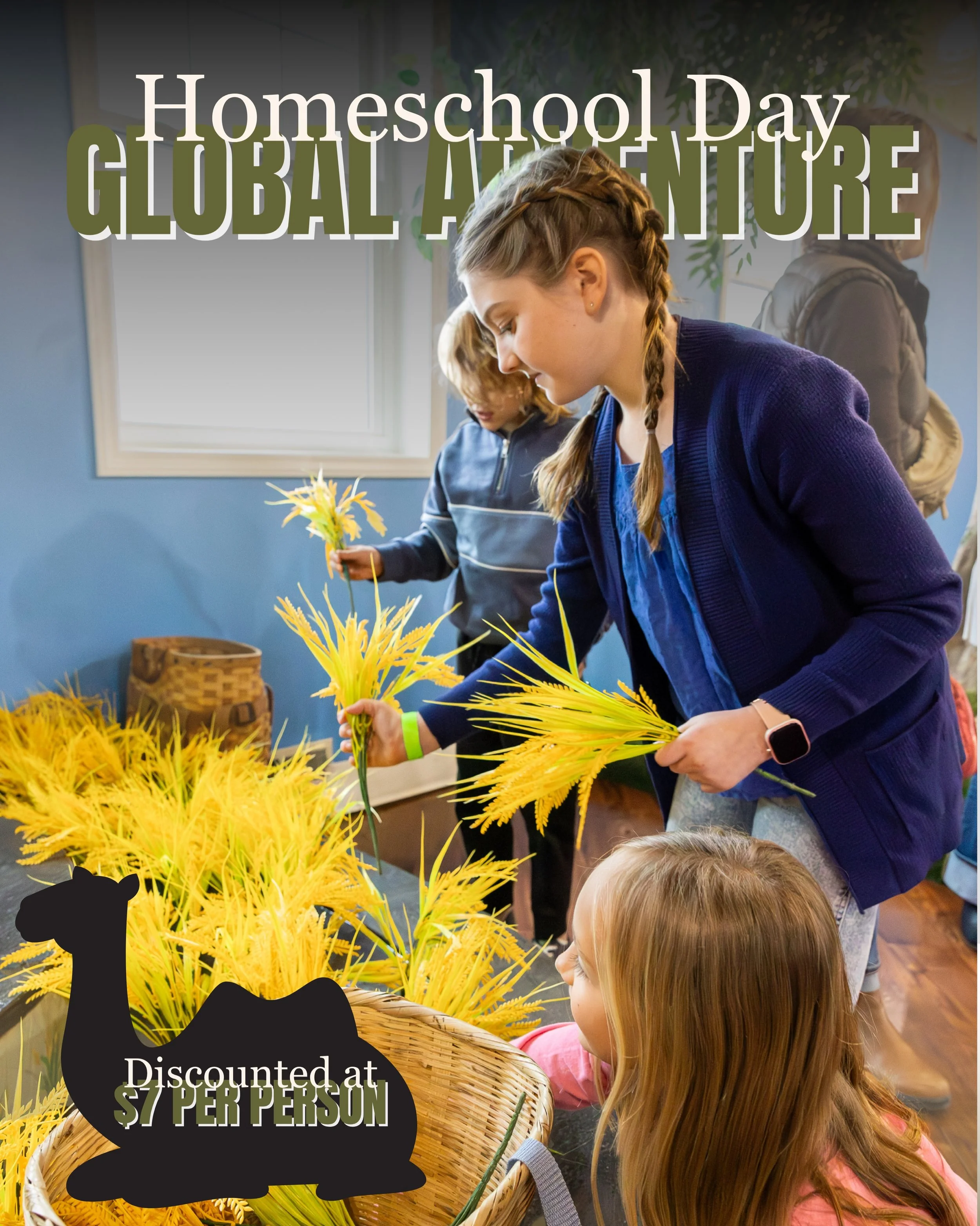 Calling all homeschool families! Your reminder that Homeschool Day at Global Adventure is right around the corner. 

📆 May 18th | 10am-1pm

Looking for a fun way to mix learning and adventure into your week? Join us for Homeschool Day on May 18th at