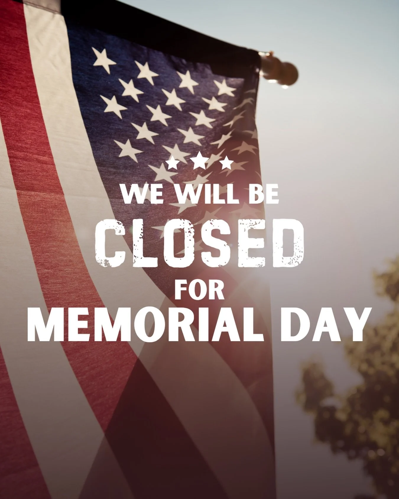 The GO Center will be CLOSED Monday (5/25) in honor of Memorial Day. 

Please note that this includes GPPD offices, Global Blend Cafe, and Global Adventure. Have a great weekend!