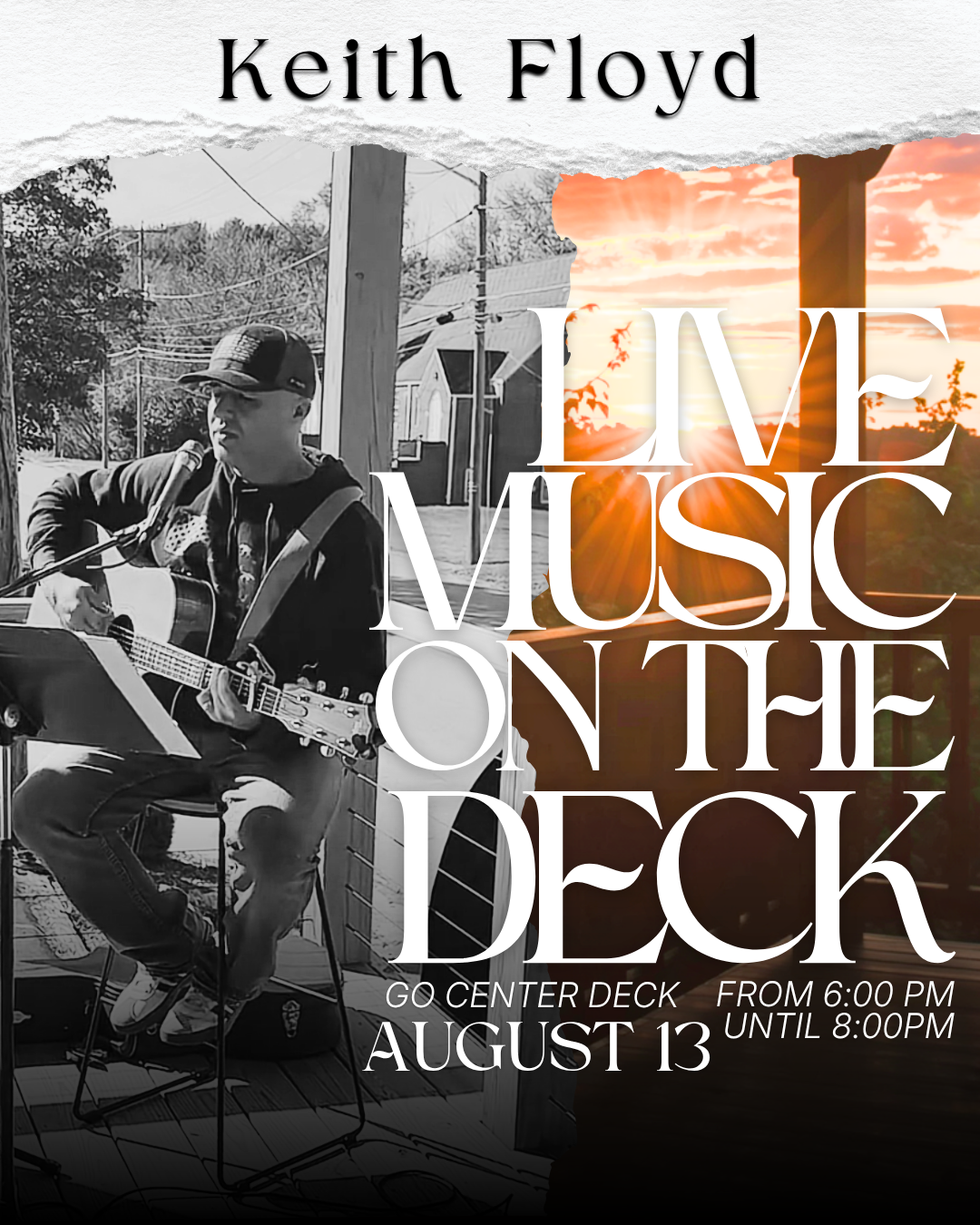 Music Night on the Deck with Keith Floyd