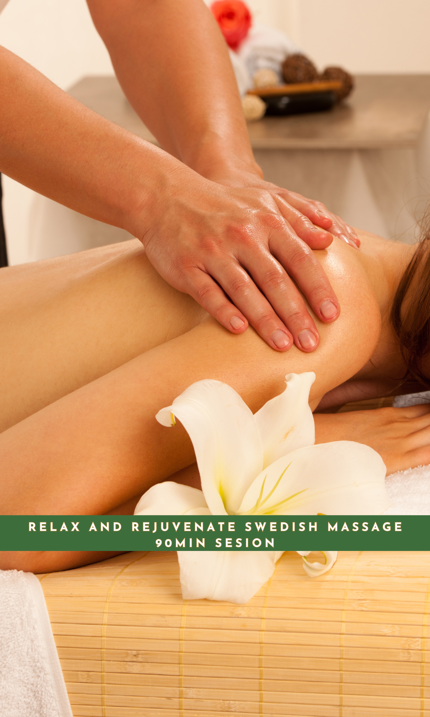 Relax and Rejuvenate Swedish Massage | 90mins Massage Session Gift Voucher | $40 OFF | Regular Price Is $130 | Today Offer $90! *First-Time Customer Promo* 👉Click Here To Learn More👈