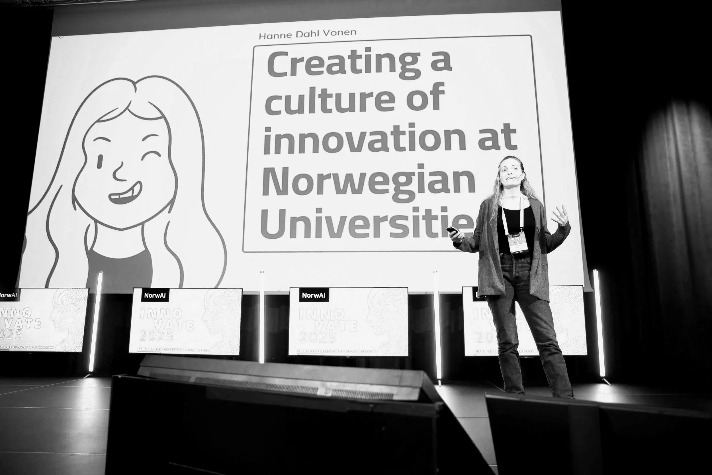 Hugin CEO Hanne snakker om viktigheten av studentinnovasjon