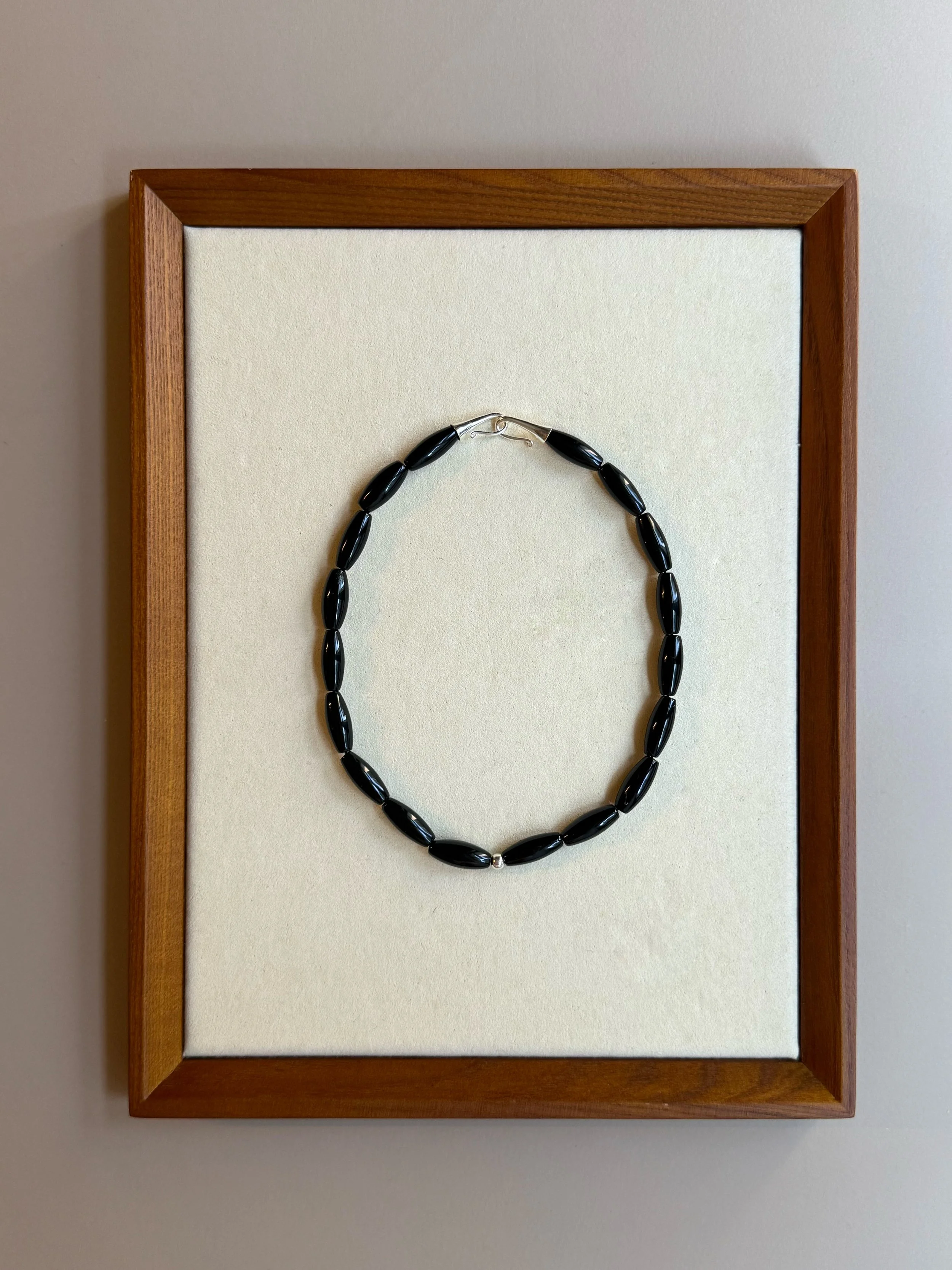 Onyx Oval Necklace