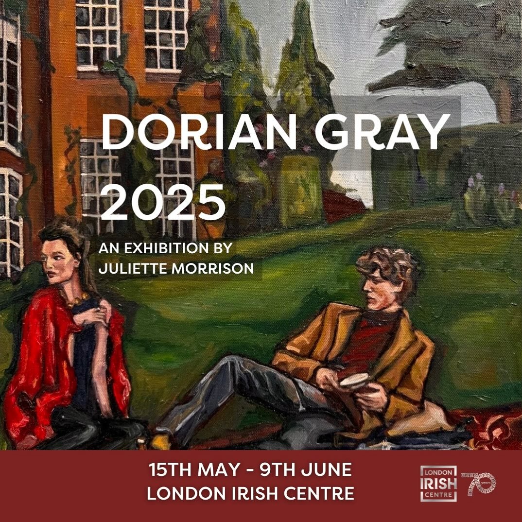 Dorian Gray 2025
London Irish Centre
Private View: May 15th from 6:30
See you there xxx

✨✨✨✨✨✨✨✨✨✨✨✨✨✨✨✨✨
Reimagining Oscar Wilde&rsquo;s iconic character through the glittering lens of contemporary London, the exhibition explores themes of vanity, 