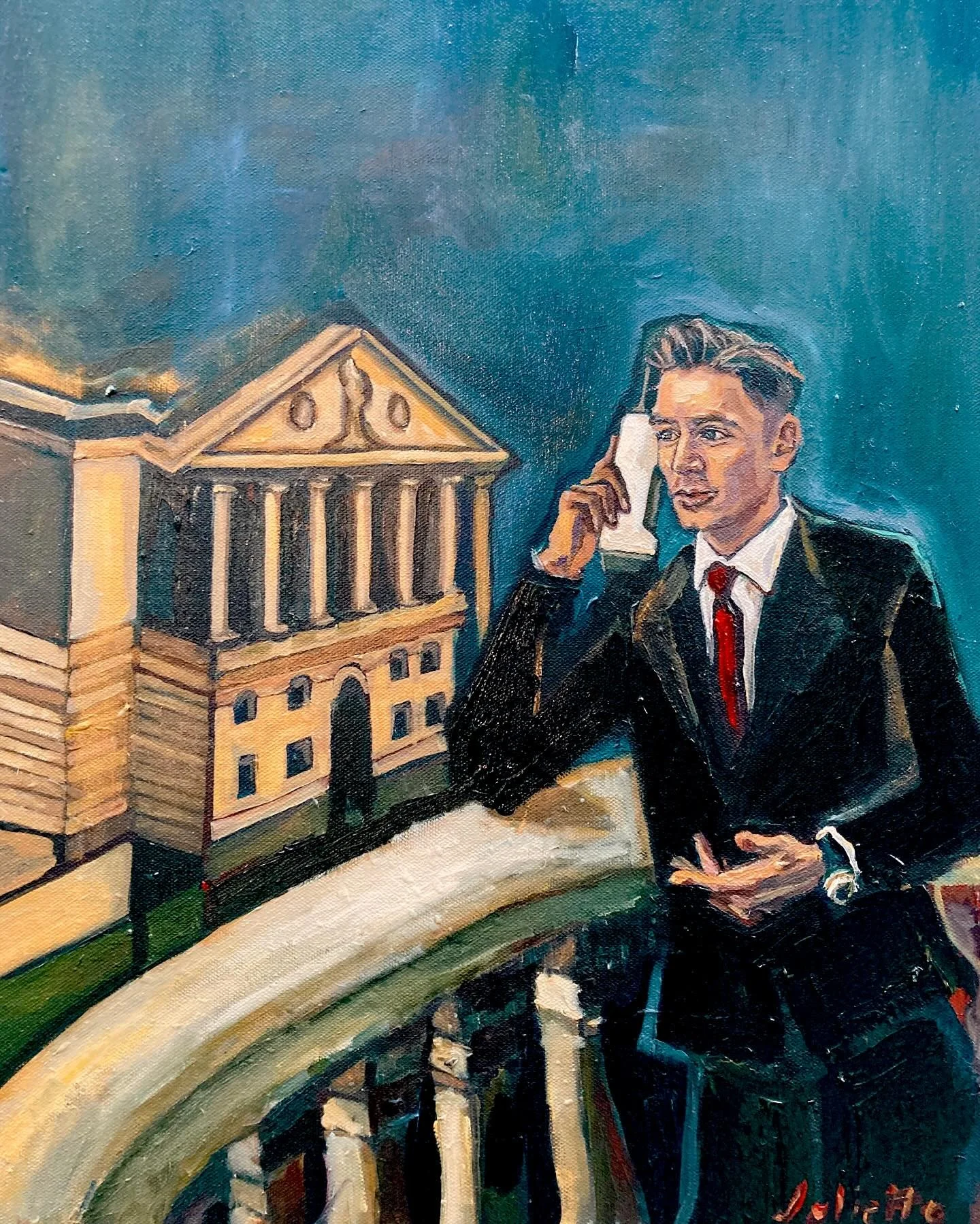 Yuppie (2025)
Oil on Canvas 
@m.iles