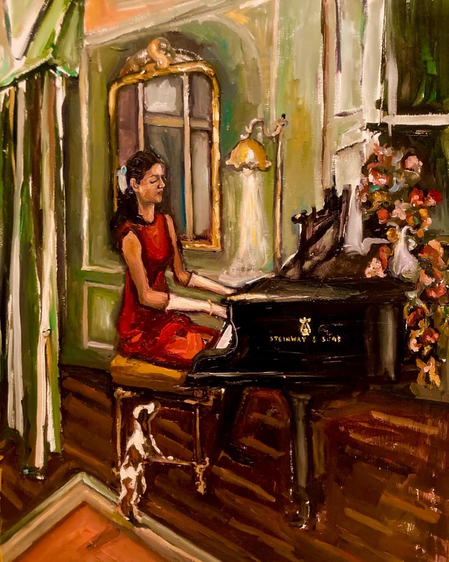 All I want for 2025 is a Steinway a puppy and a pair of white gloves :)