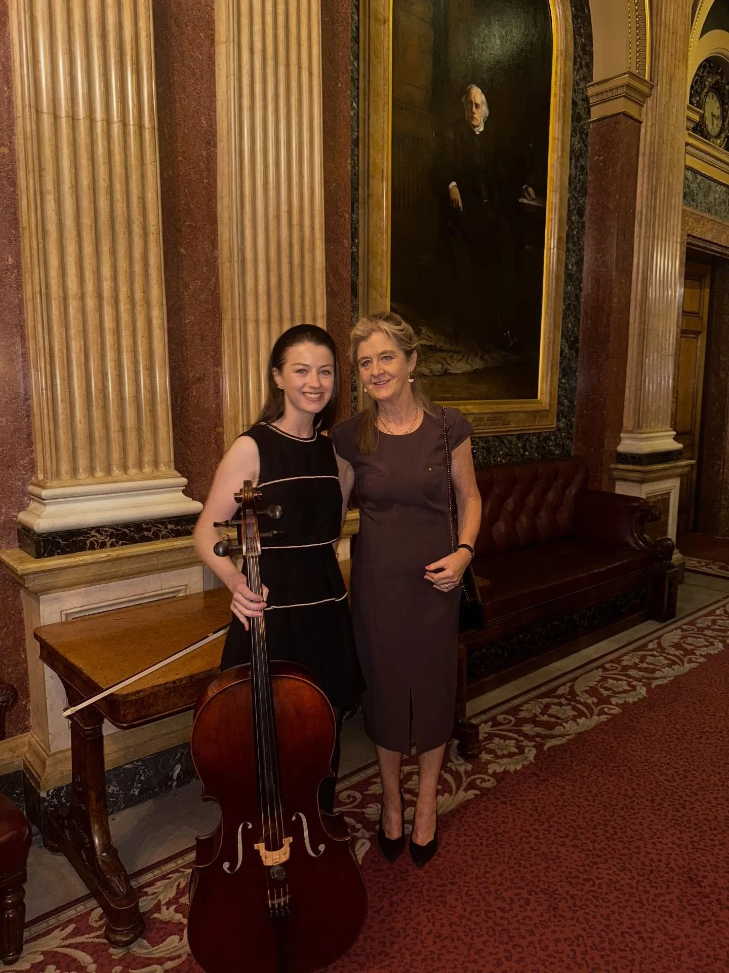 Pleasure performing Ravel and Prokofiev at the Reform Club with conductor @leonardelschenbroich and amazing soloist @elisabethbrauss 🏛️ 🐶 🎶 🎹