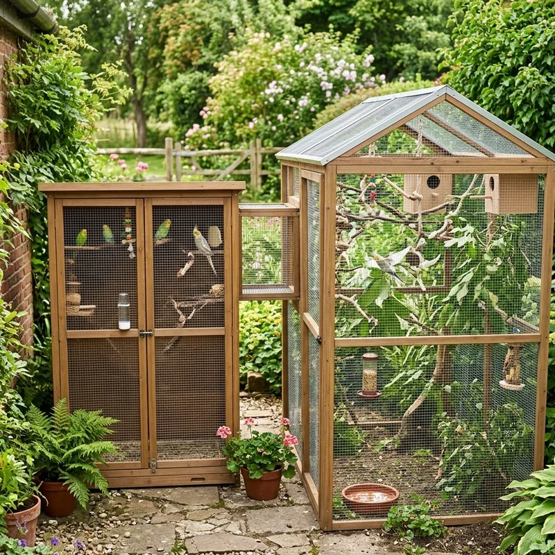 Bird Cage Setup Ideas