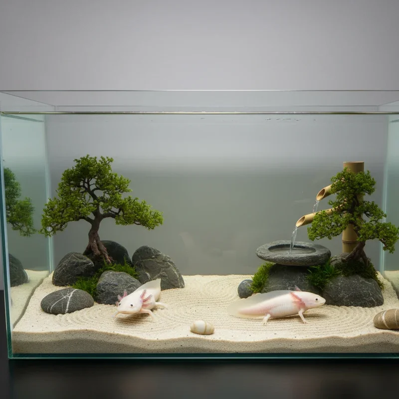 Axolotl Tank Ideas