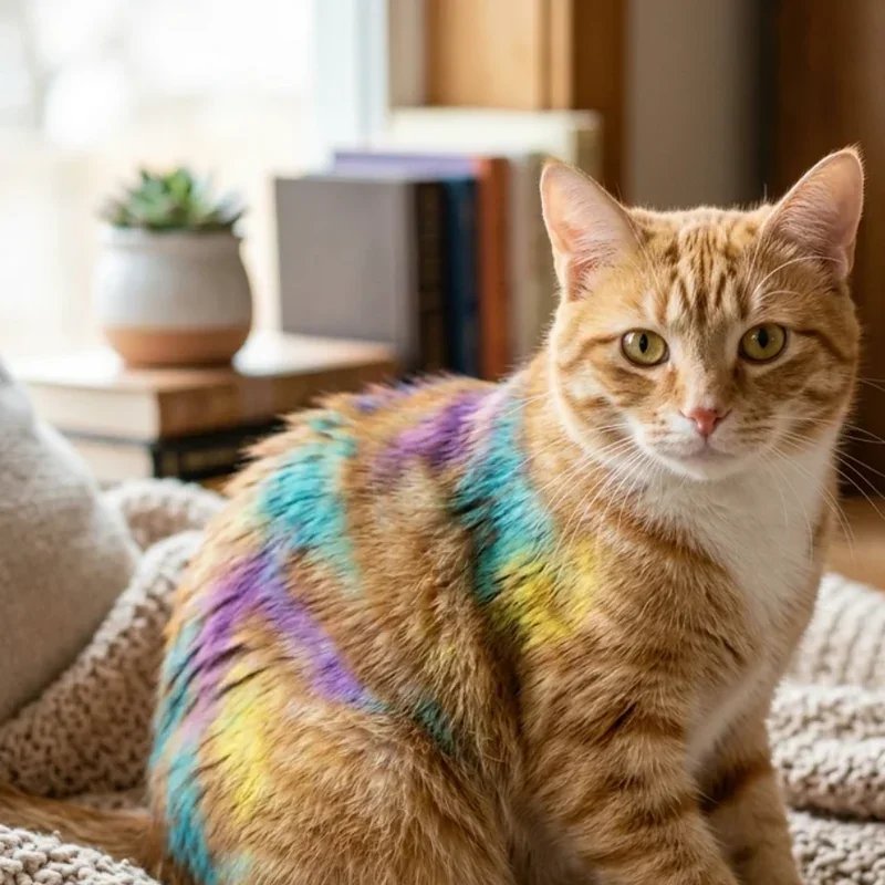 Cat Hair Dye Ideas
