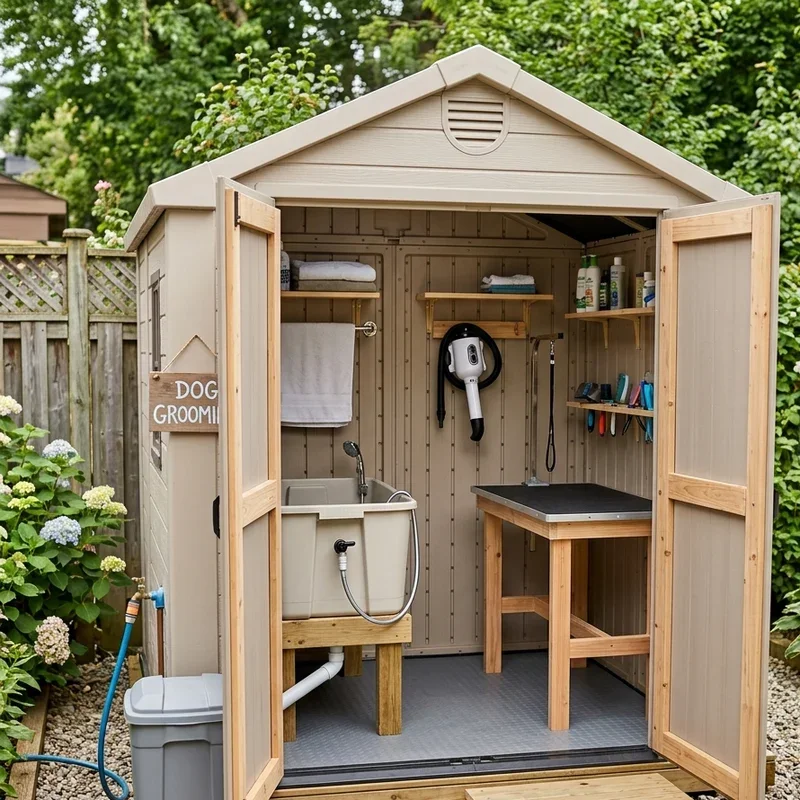 Dog Grooming Shed Ideas