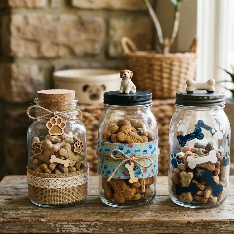 Dog Treat Jar Ideas