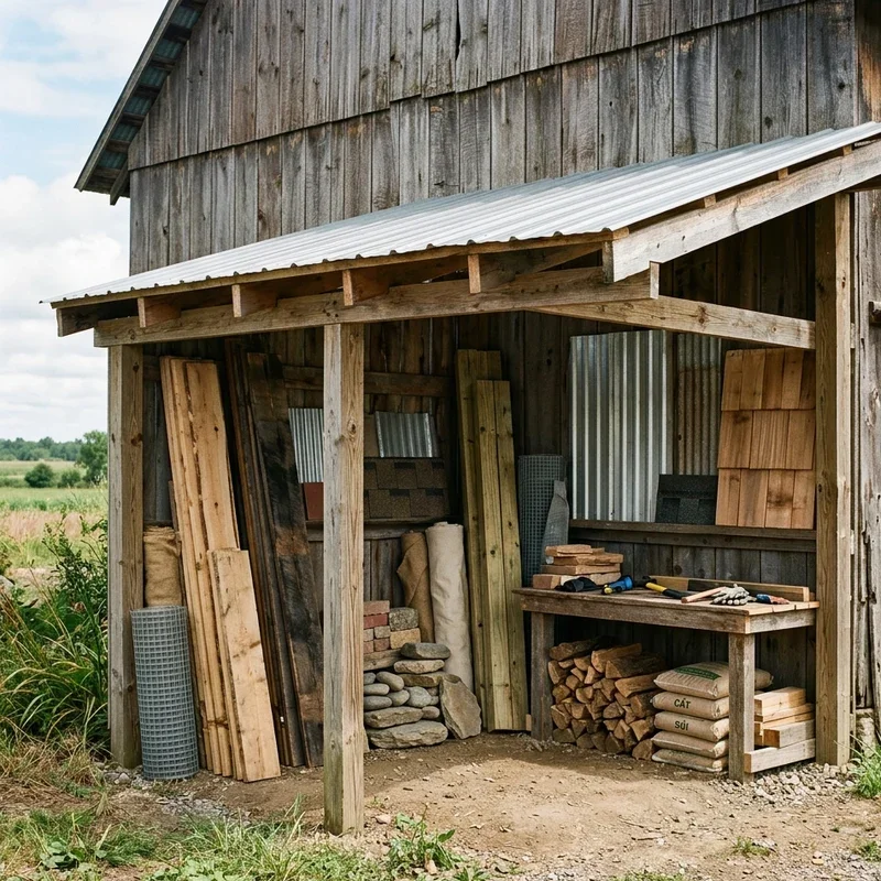 Barn Lean To Ideas