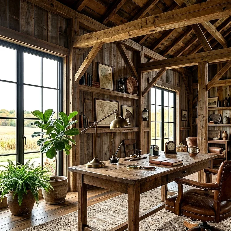 Barn Office Ideas