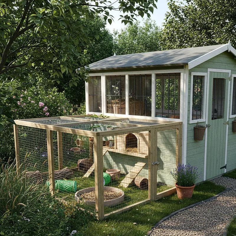 Outdoor Rabbit Enclosure Ideas