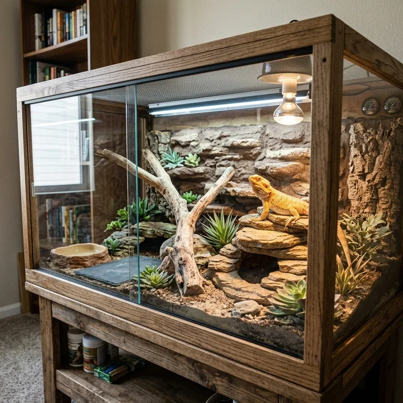 Bearded Dragon Enclosure Ideas