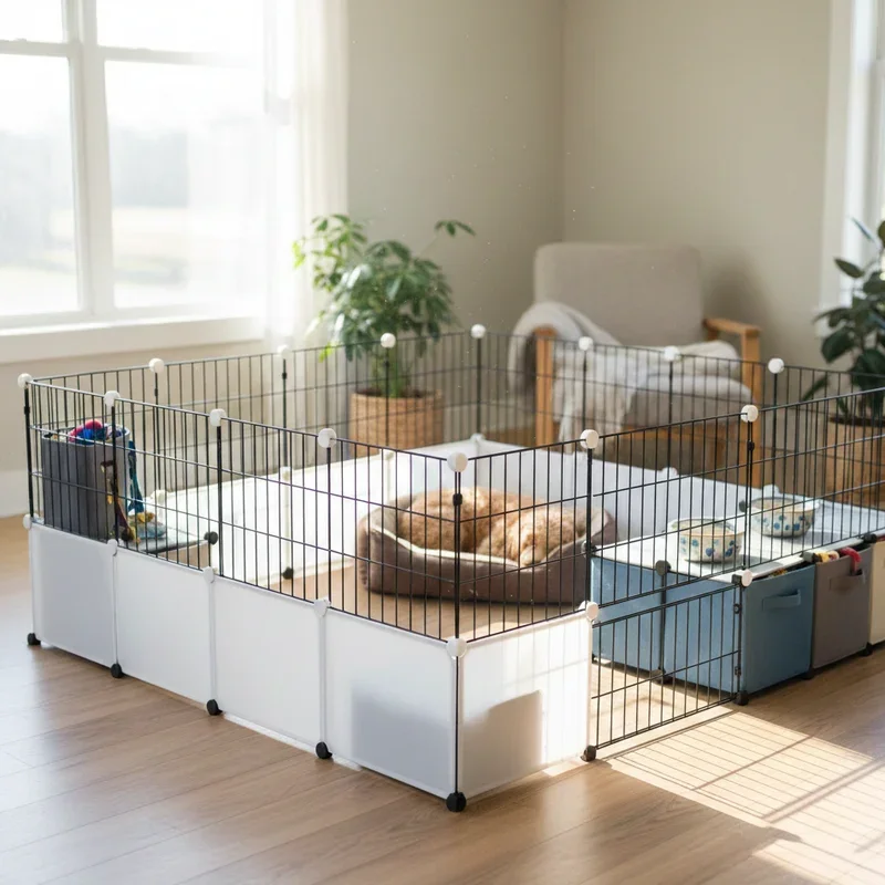 DIY Indoor Dog Fence Ideas