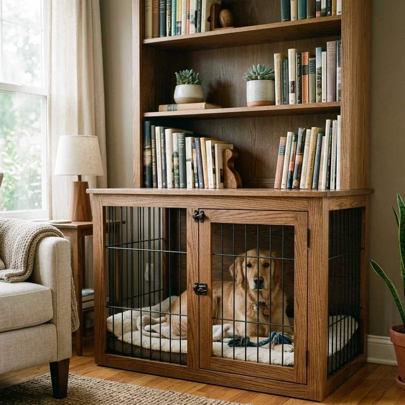 Dog Crate Ideas for Living Room