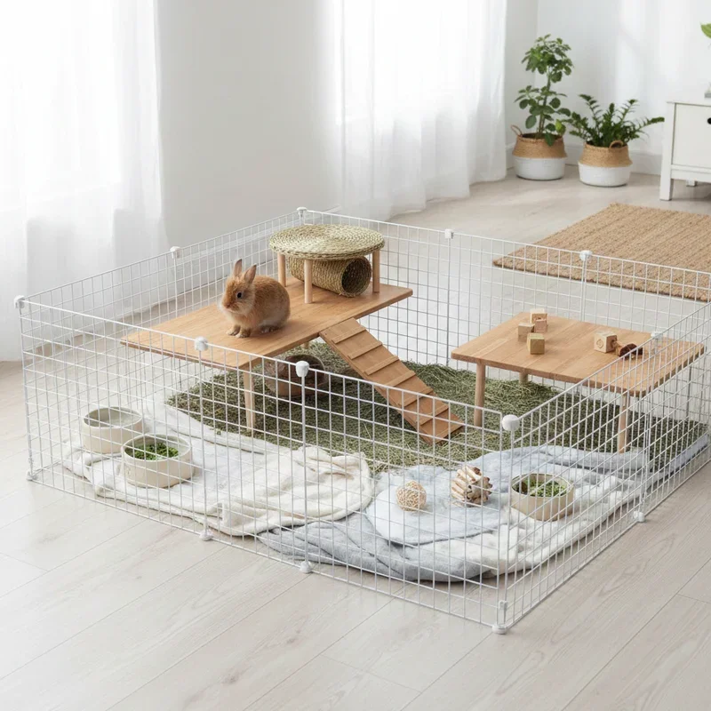 Indoor Rabbit Playpen Ideas