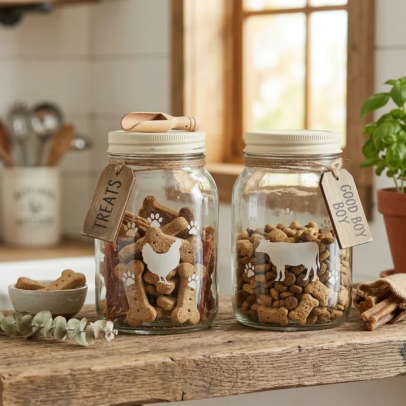 Dog Treat Jar Ideas