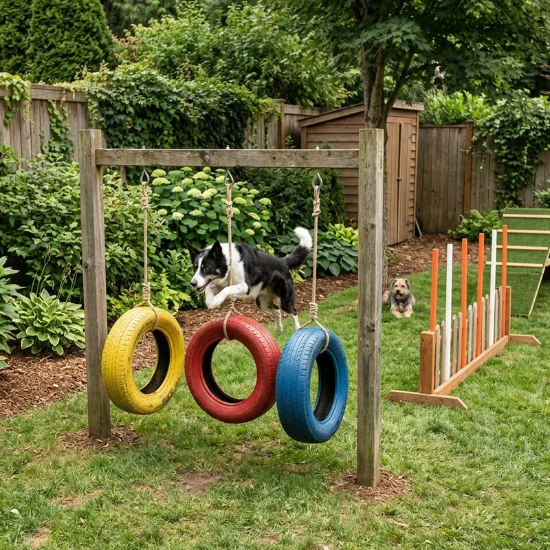 Backyard Dog Playground Ideas