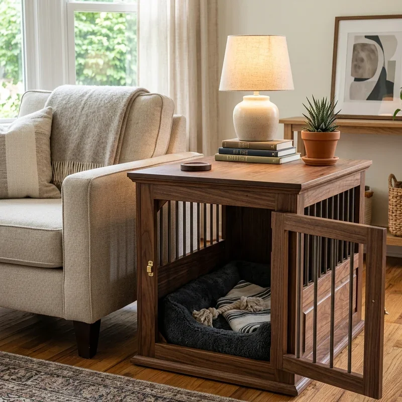 Dog Crate Ideas for Living Room