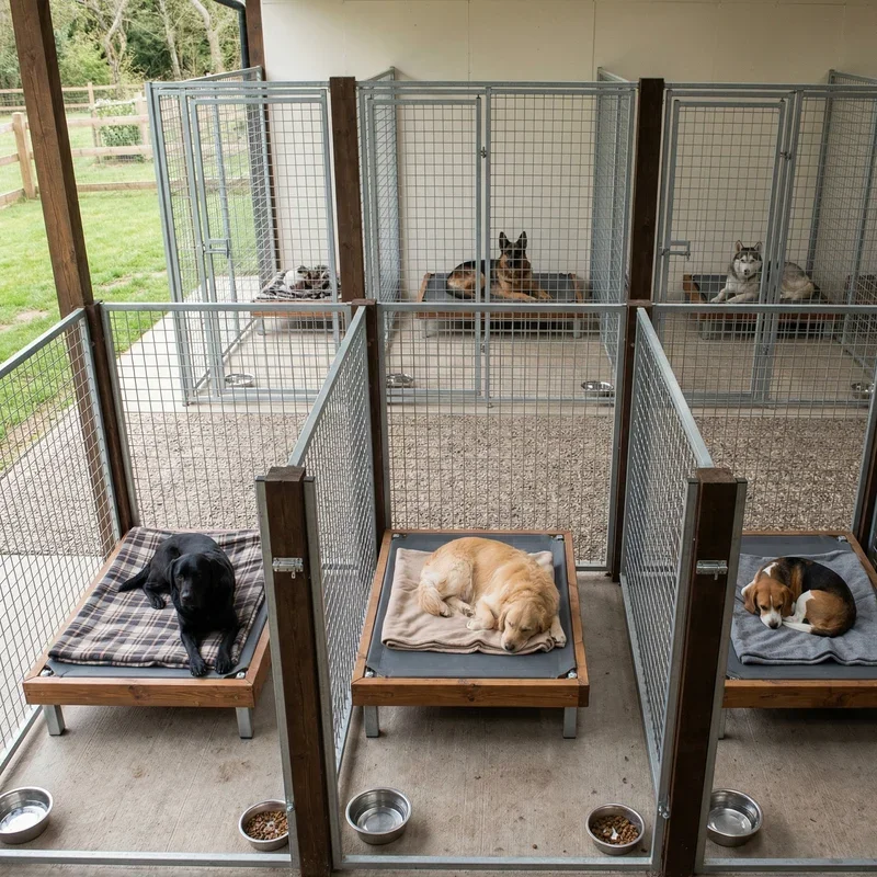 Dog Kennel Layout Ideas