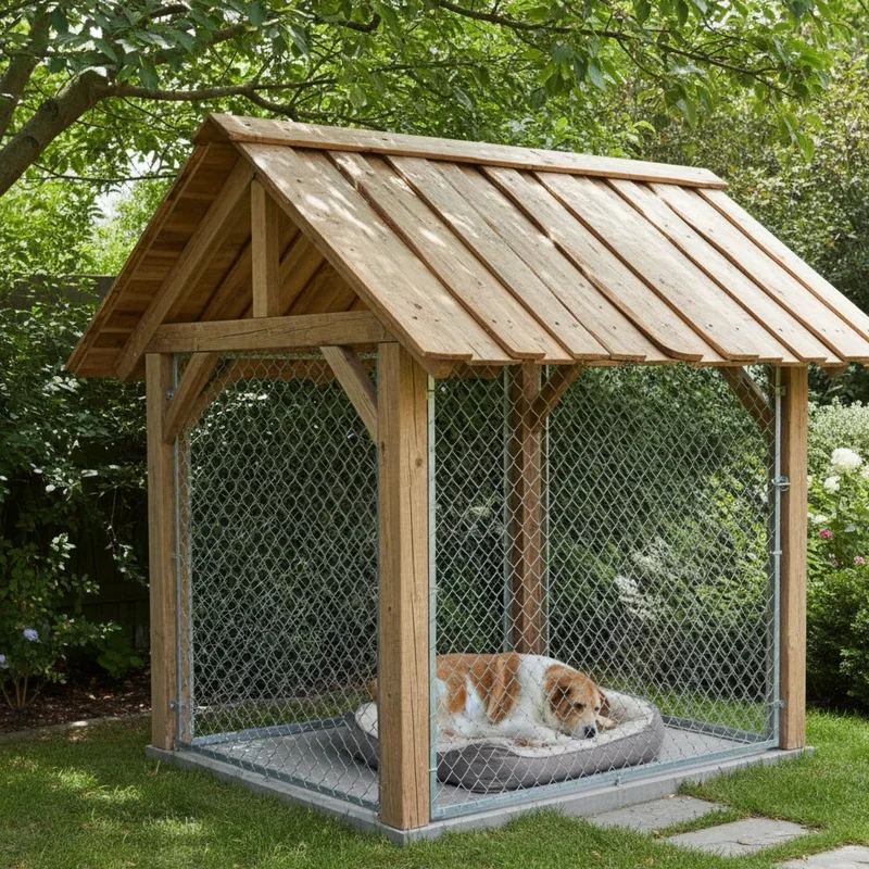 Dog Kennel Cover Ideas