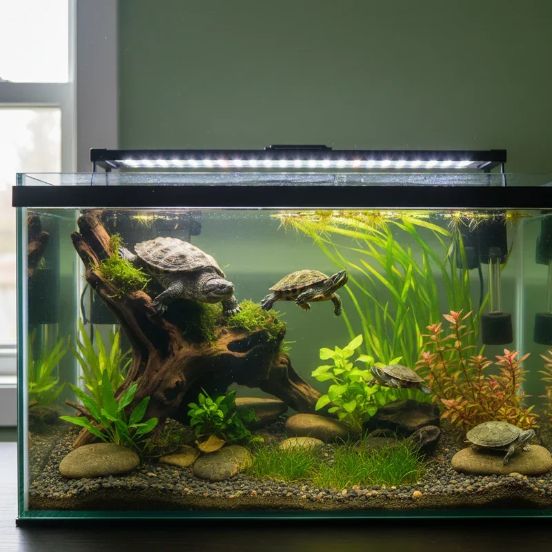 Aquatic Turtle Tank Ideas