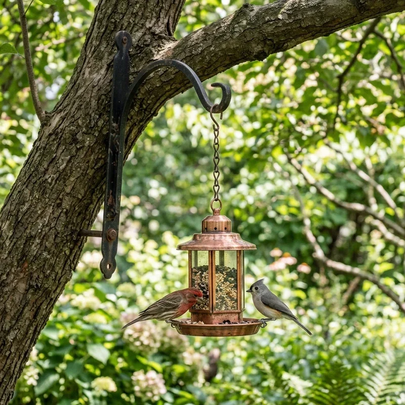 15 Bird Feeder Hanger Ideas for Creative Garden Displays