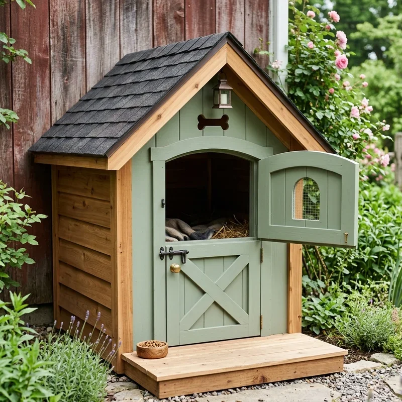 Dog House Door Ideas
