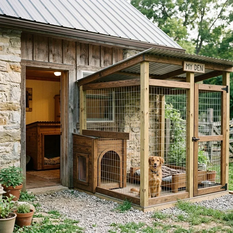 DIY Dog Kennel Ideas
