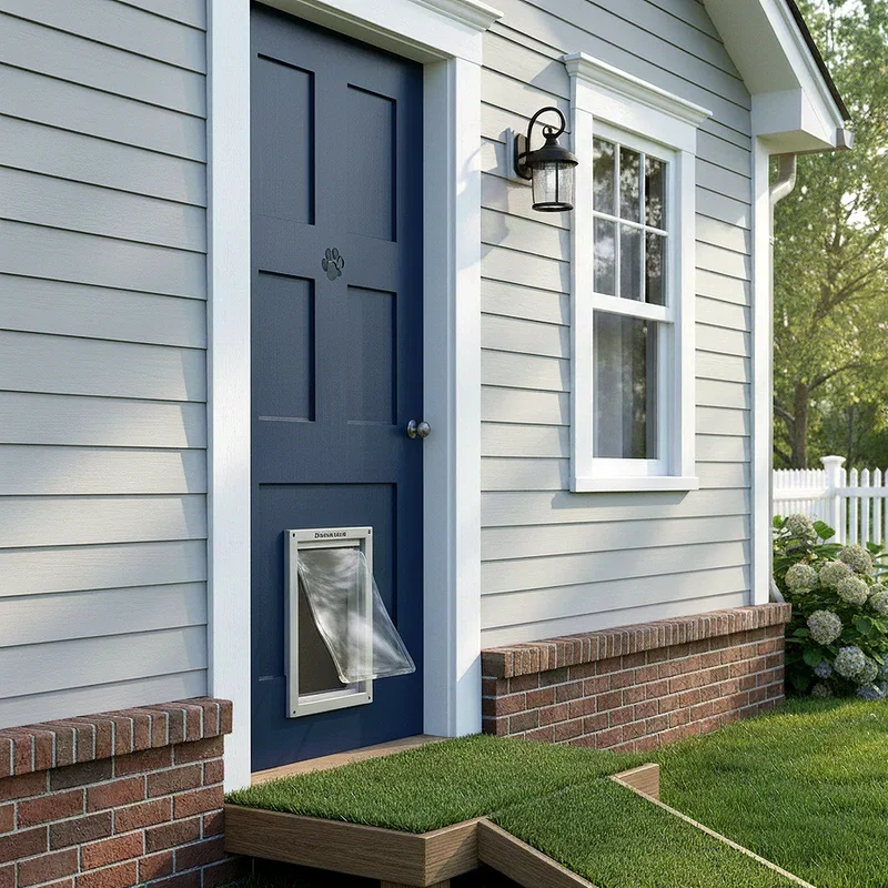 Exterior Dog Door Ideas