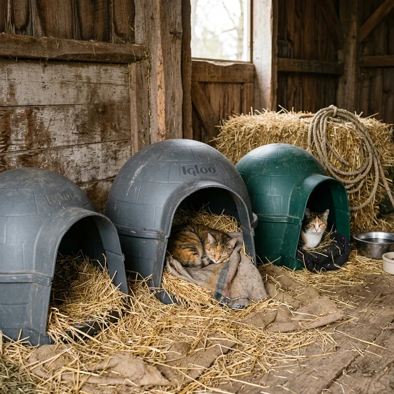 Barn Cat Shelter Ideas