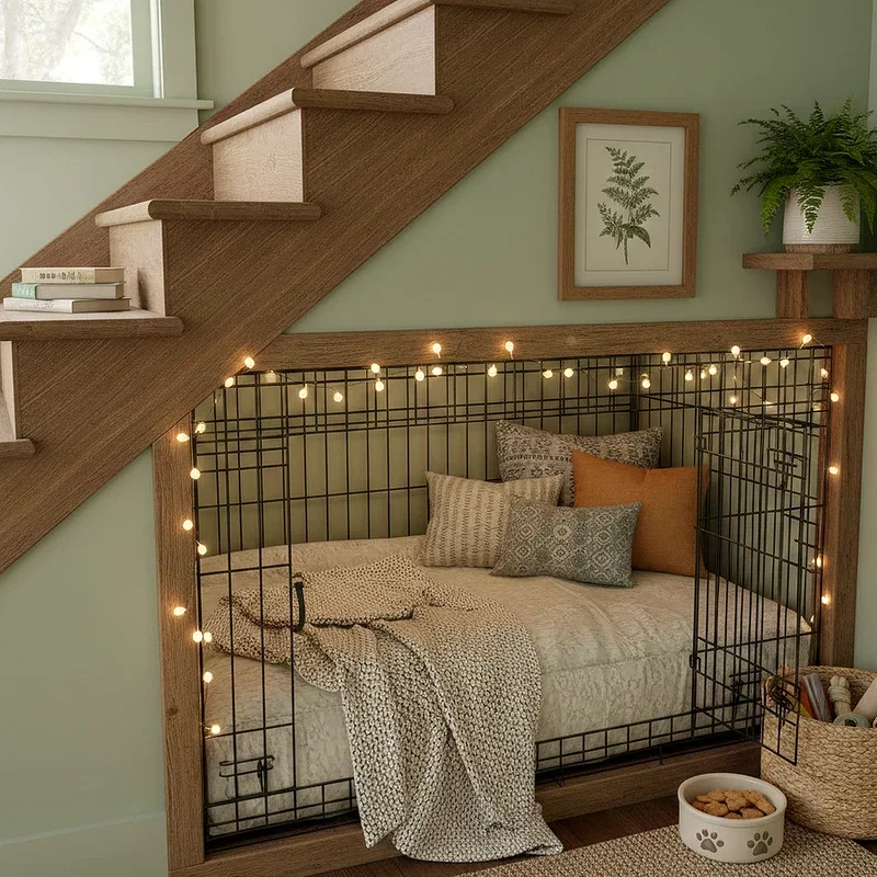 Dog Crate Decorating Ideas