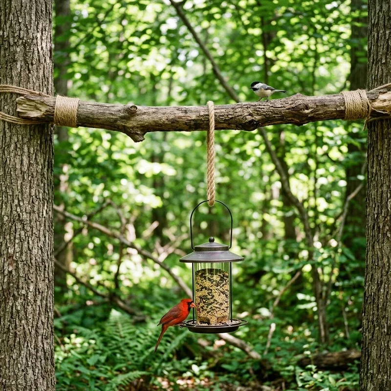 Bird Feeder Hanger Ideas
