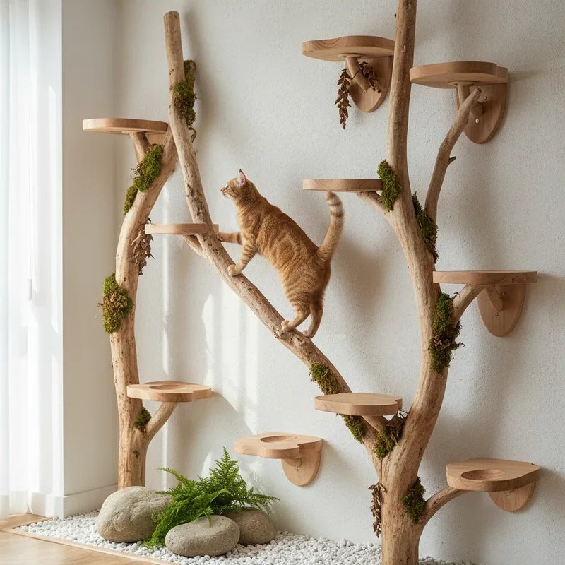 Cat Climbing Wall Ideas