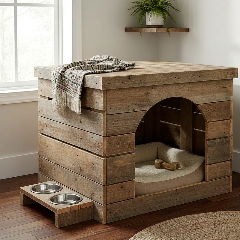 DIY Indoor Dog Kennel Ideas