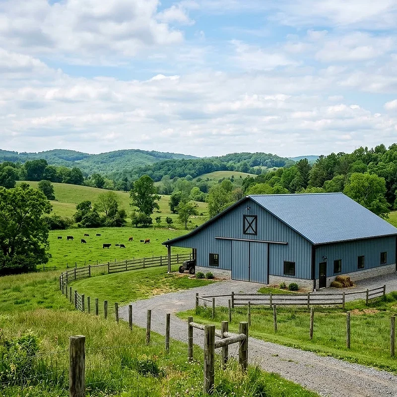 Metal Barn Color Ideas
