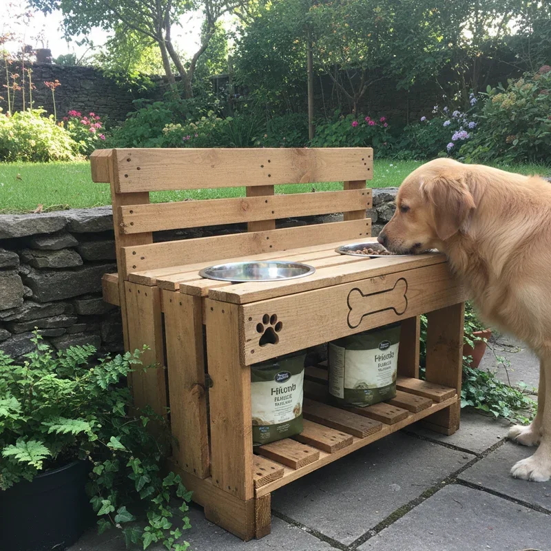 Dog Feeding Station Ideas