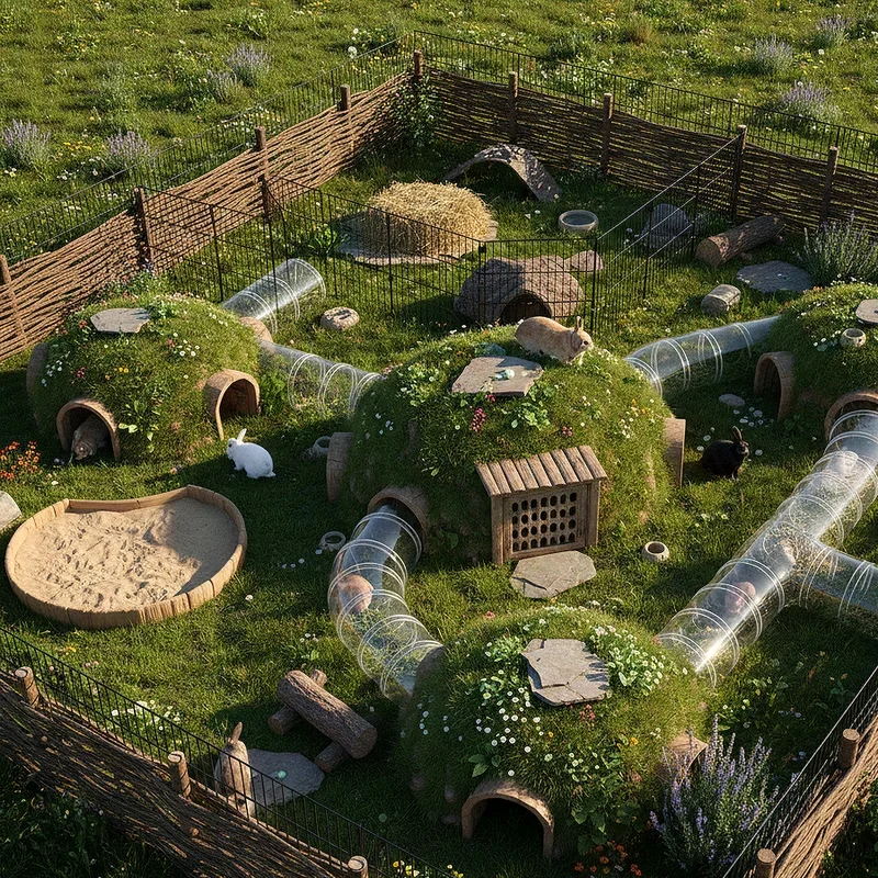 Outdoor Rabbit Enclosure Ideas