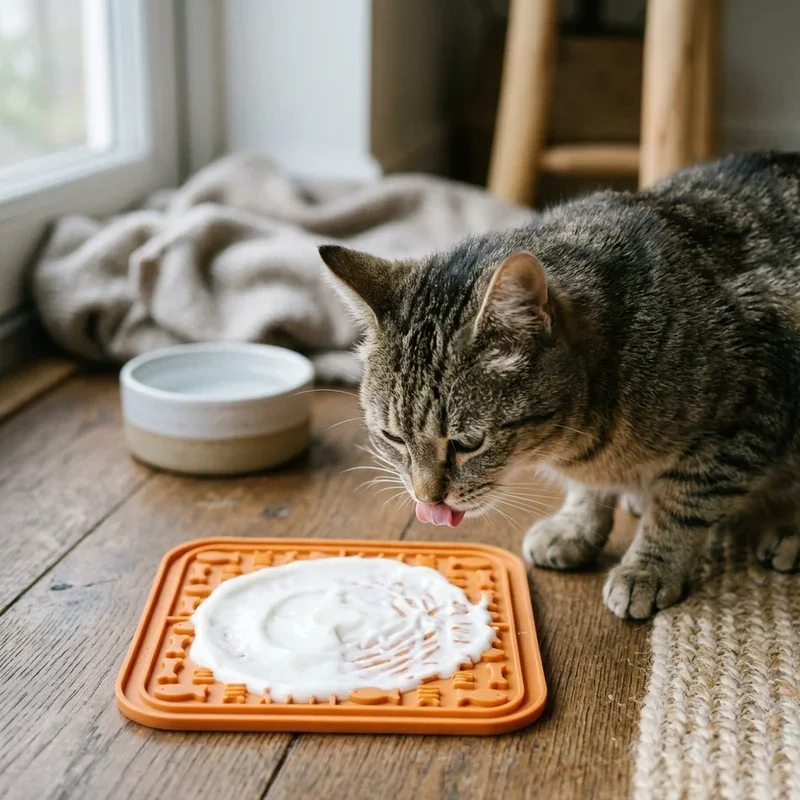 Cat Lick Mat Ideas