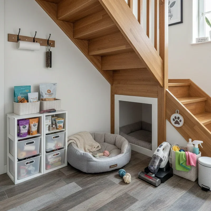 Dog Room Under Stairs Ideas